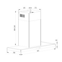 Кухонная вытяжка Schtoff Agata TC 900 Black