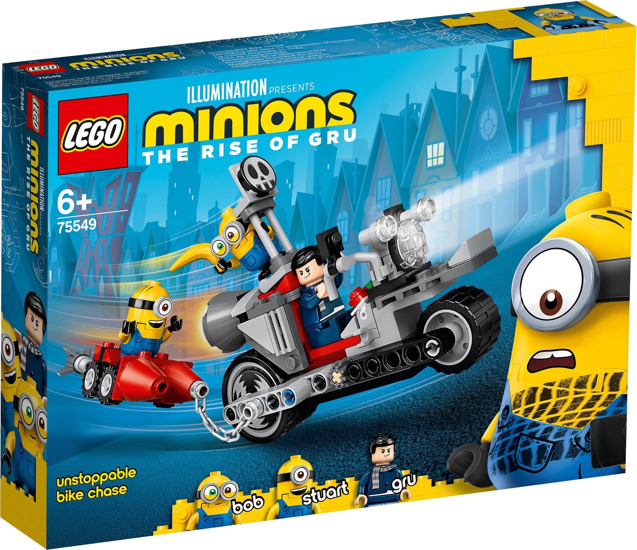 

Конструктор LEGO Minions 75549 Невероятная погоня на мотоцикле