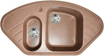 Кухонная мойка Tubaqua Нарочь (капучино)