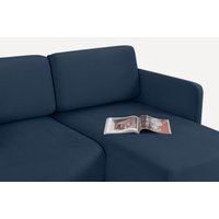 Угловой диван Divan Нордика мини Velvet Blue 264431 (синий)