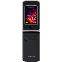 Кнопочный телефон Maxvi E28 (черный)