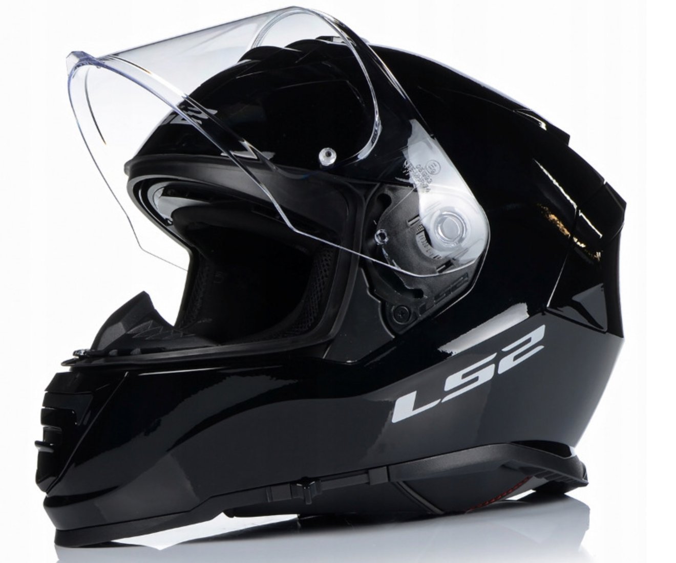 

Мотошлем LS2 FF800 Storm Solid (XS, черный глянцевый)