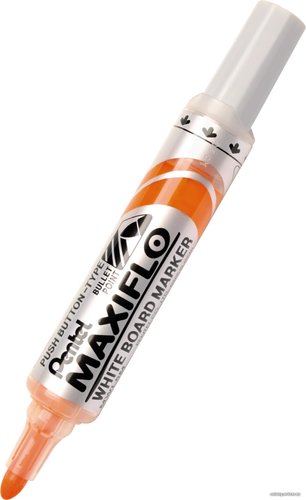 Маркер Pentel Maxiflo MWL5M-F (1 шт, оранжевый)