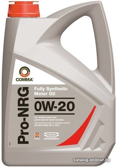 Моторное масло Comma Pro-NRG 0W-20 5л