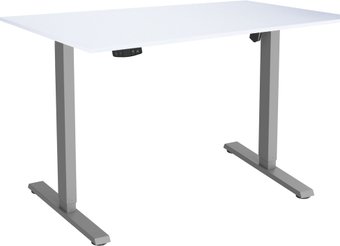Стол с регулировкой высоты ErgoSmart Electric Desk Slim 1200х650х18 мм (альпийский белый/серый)