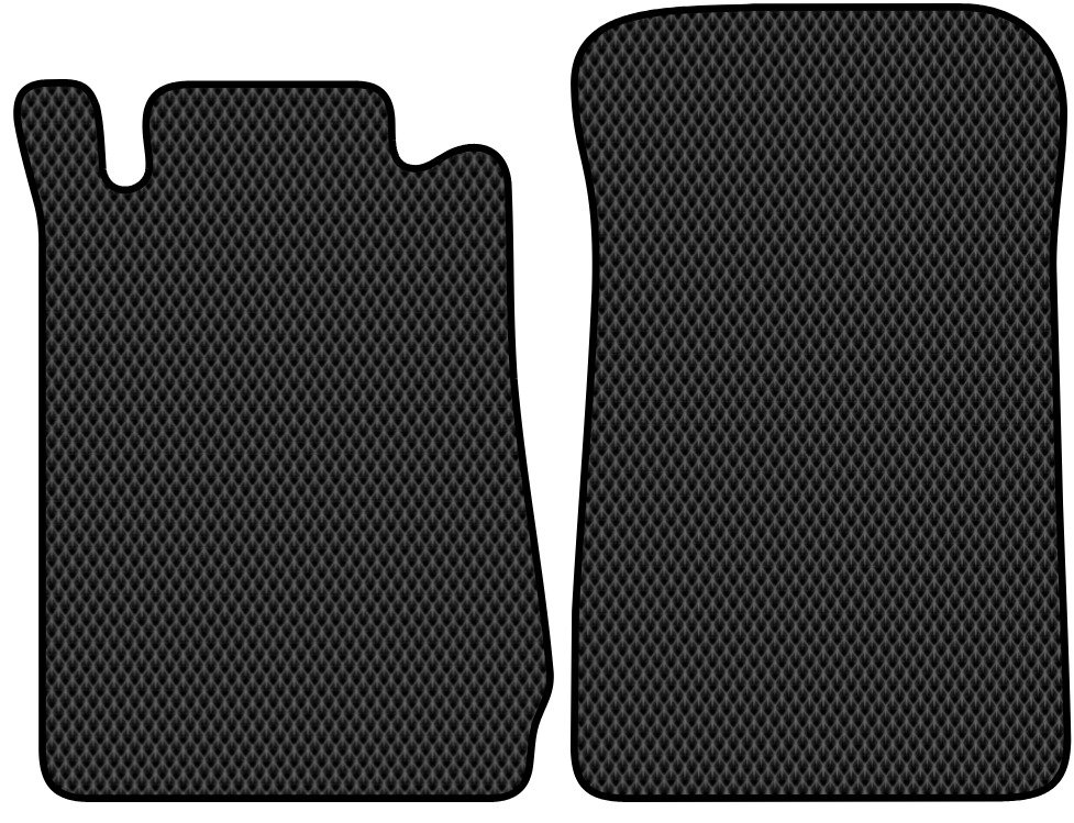 

Комплект ковриков для авто Alicosta Mercedes-Benz CLK-Class I (кабриолет, купе / A208, W208) 1997 - 2002 (черный, ромб)