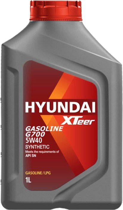 

Моторное масло Hyundai Xteer Gasoline G700 5W-40 1л