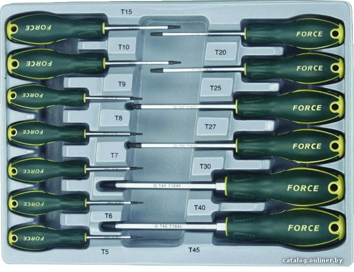 Набор отверток Force 2137 13 предметов
