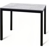 Кухонный стол Древпром М169 Симпл 2 ДП1-03-16 110x68 (бетон метрополитан/черный)