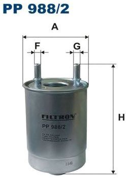 

Топливный фильтр Filtron PP9882