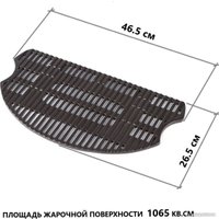 Портативный газовый гриль O-grill 500MT (золотистый)