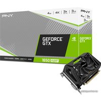 Видеокарта PNY GeForce GTX 1650 Super Single Fan 4GB GDDR6 VCG16504SSFPPB