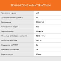 Телевизор SunWind SUN-LED55XU401