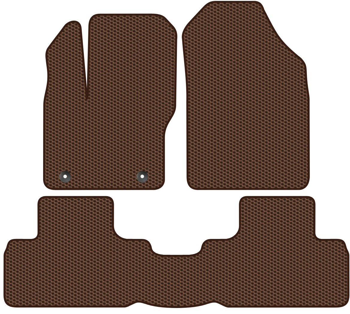 

Комплект ковриков для авто Alicosta BYD YUAN I (suv / SUV) 2018 - Н.В. (коричневый, сота)