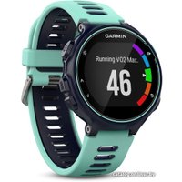 Умные часы Garmin Forerunner 735 XT (синий/бирюзовый)