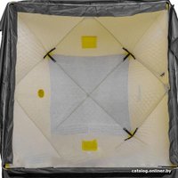 Палатка для зимней рыбалки Helios Куб Premium HS-WSCI-P-180YG (зимняя, утепленная)