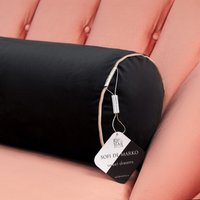 Декоративная подушка Sofi De MarkO Блейк 50x18x18 Под-Бл-50х18х18чер