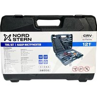 Универсальный набор инструментов Nord Stern NS-HTB0121EL (121 предмет)