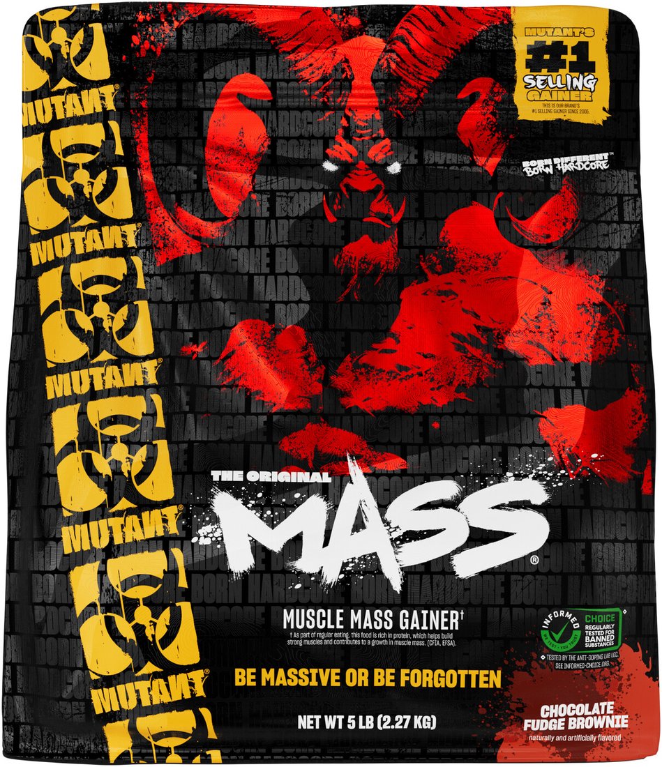 

Гейнер Mutant Mass Gainer (шоколад/брауни, 2270г)