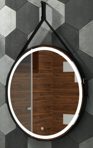 Континент Зеркало Millenium Led 65 (черный)
