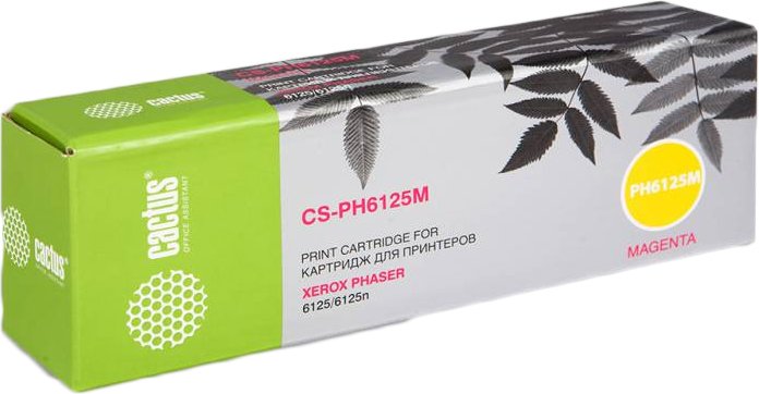 

Картридж CACTUS CS-PH6125M (аналог Xerox 106R01336)