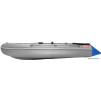 Моторно-гребная лодка Roger Boat Hunter Keel 3200 (малокилевая, серый/синий)