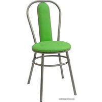 Стул Фабрика стульев Премьер (салатовый/серебристый)