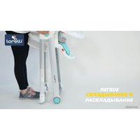 Высокий стульчик Lorelli Party 2021 (cool grey leather)