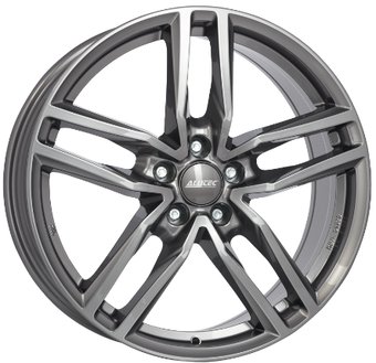 Литые диски Alutec Ikenu 20x8.5" 5x112мм DIA 57.1мм ET 48мм Metal Grey