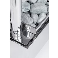 Свободностоящая печь-камин Инвент Средняя (со стационарными экранами)