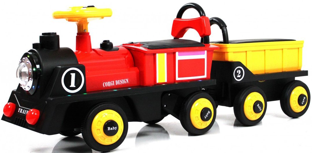 

Поезд RiverToys K008AM (красный)