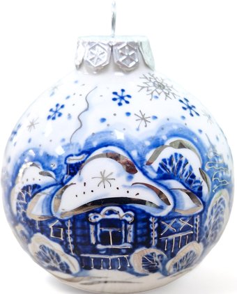 Елочная игрушка Гжель 201542026301