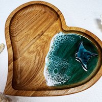 Менажница Wood_N_Sea Сердце со скатом