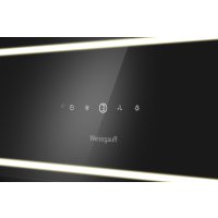 Кухонная вытяжка Weissgauff Quadra 600 Touch Black Glass