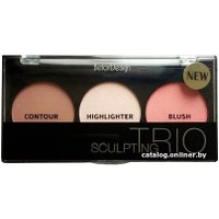 Румяна Belor Design Sculpting Trio (тон 2) 10.9 г