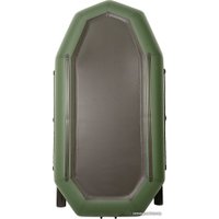 Моторно-гребная лодка Лоцман Профи 300 (зеленый)