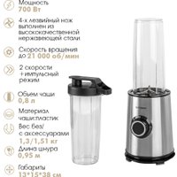 Стационарный блендер Endever Sigma-206