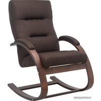 Кресло-качалка Leset Милано (венге/малмо 28/коричневый)