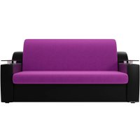 Диван Лига диванов Сенатор 100716 100 см (фиолетовый/черный)