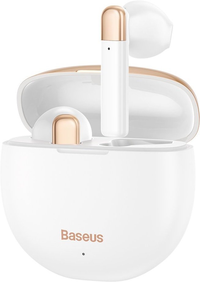

Наушники Baseus Encok W2 (белый/золотистый)