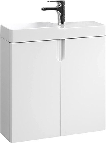 

Belux Тумба под умывальник Даллас НП 55 (1, белый глянцевый)