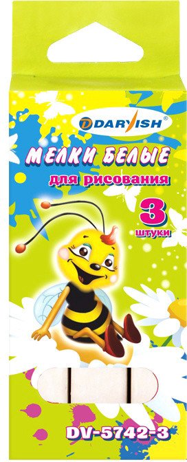

Мел канцелярский Darvish DV-5742-3