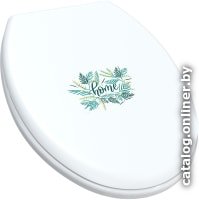 Сиденье для унитаза Berossi Home 1 АС 15801500 (снежно-белый)