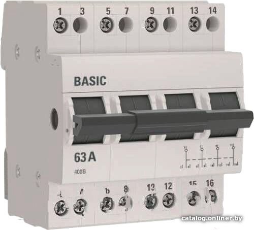 Выключатель нагрузки EKF Basic 4 63А tps-4-63