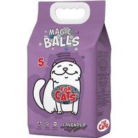 Наполнитель для туалета For Cats Magic Balls Lavender (с ароматом лаванды) 5 л
