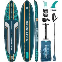 Сапборд Skatinger Leafy Expedition Green Base
