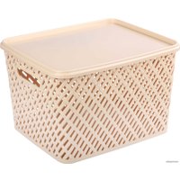 Корзина Альтернатива Плетенка М3552 (бежевый)