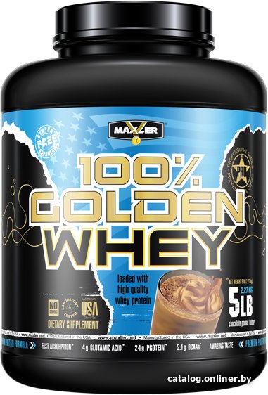 Протеин комплексный Maxler Golden Whey (шоколадно-арахисовая паста, 2270 гр)