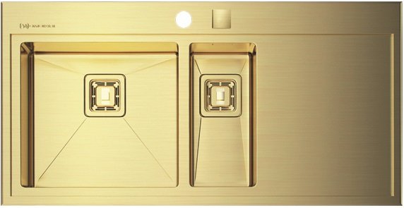 

Кухонная мойка Omoikiri Akisame (OAK-100-2-IN-LG)