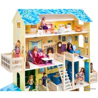 Кукольный домик Paremo Лира с мебелью PD316